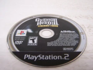 Guitar Hero III: Legends of Rock (PS2, 2007) Disc Only - Picture 1 of 1
