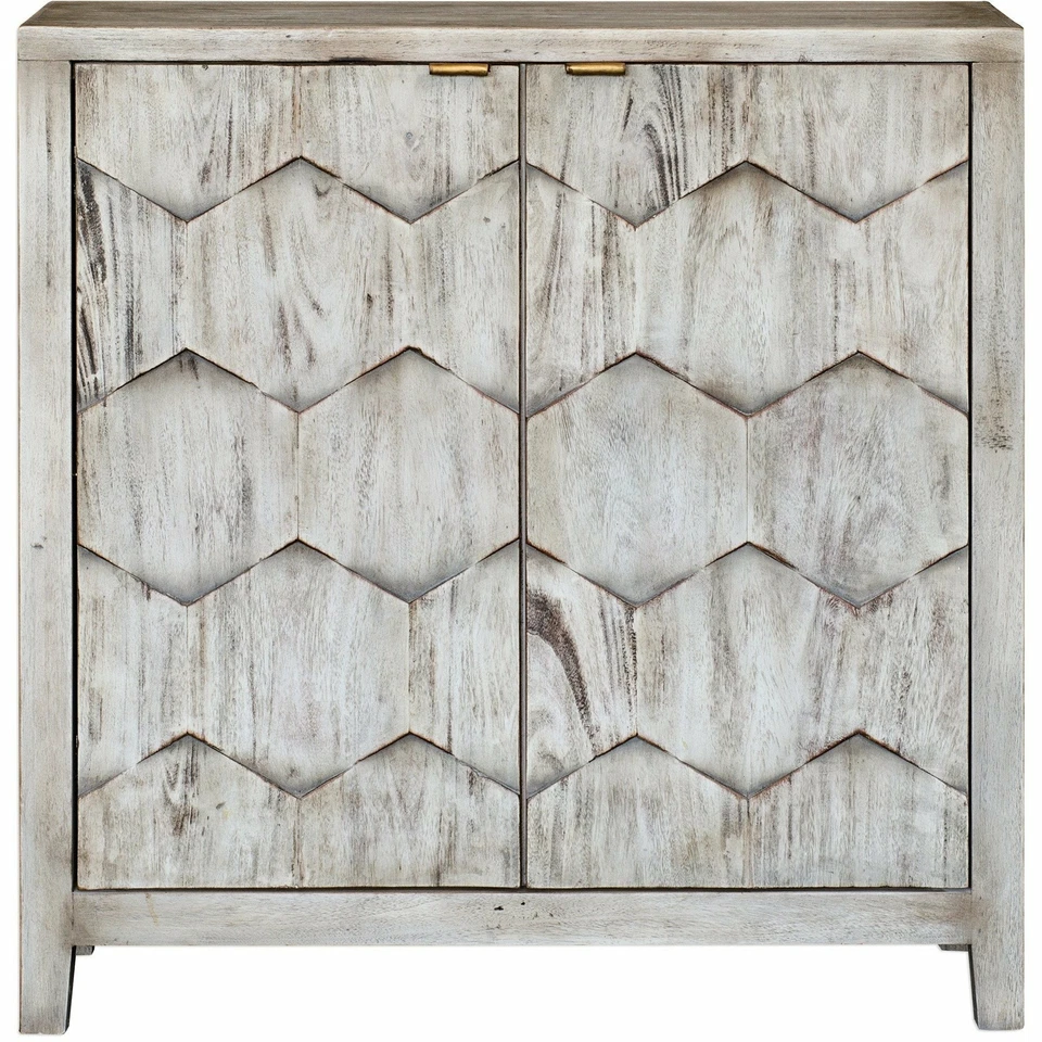 Uttermost 25862 CATORI Smoked Ivory Console Cabinet