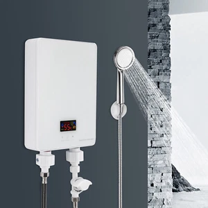 Instant Hot Water Heater 6000W Electric Tankless On Demand House Shower Sink - Picture 1 of 23