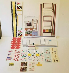 Vintage Stickers Mrs. Grossman's Creative Memories Scrapbook Lot Borders Hearts - Picture 1 of 12