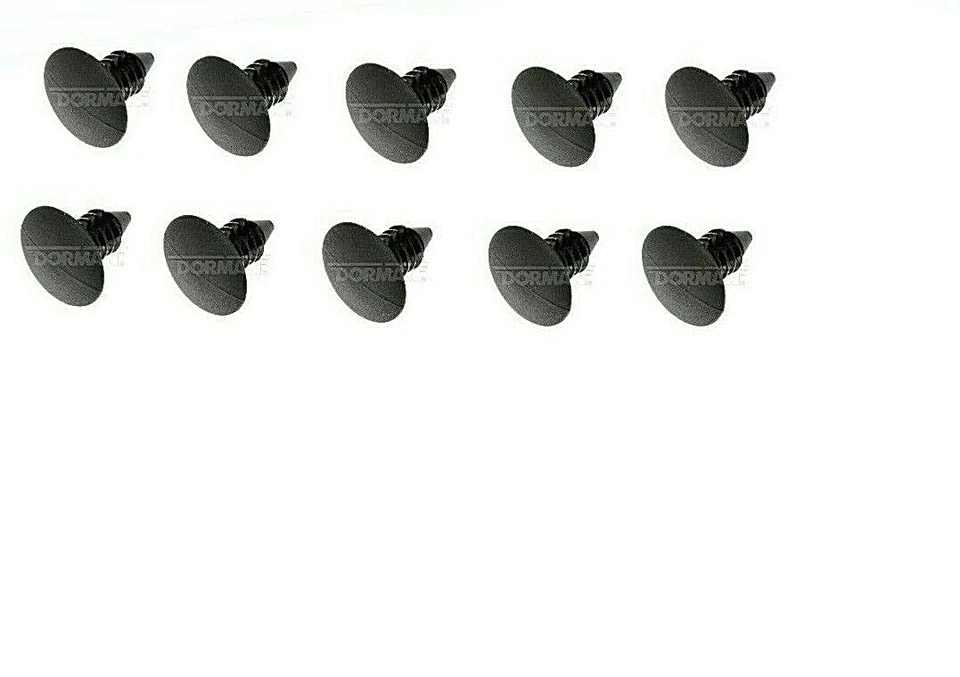 RETENEDOR DE MOLDURAS DE PANEL - INTERIOR - GM / CHRYSLER / AMC CANTIDAD 10 NYLON NEGRO 700-368 Foto 1 de 1