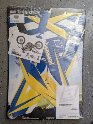 Kit de pegatinas Blackbird para Husaberg Te125 Te250 Te300 2013 2014 Foto 1 de 4