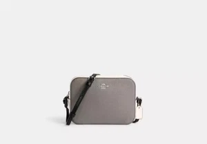 NWT NEW Coach Mini Leather Camera Crossbody Bag Colorblock - Picture 1 of 3