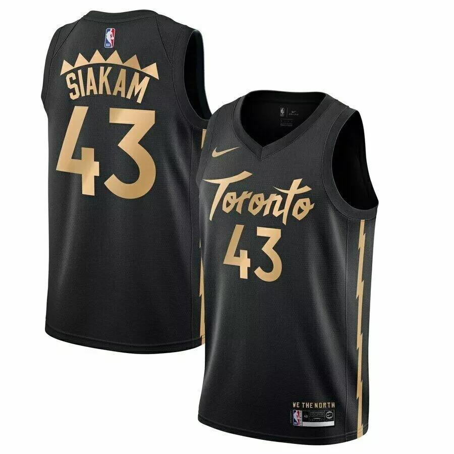 【City Edition】NBA Raptors #7 ラウリー ゲームシャツ 21-swingman-jersey-city-