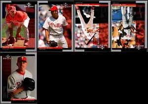 2001 Upper Deck MVP Philadelphia Phillies (5) Card Lot - FINAL OFFER – BUY BE... - Picture 1 of 2