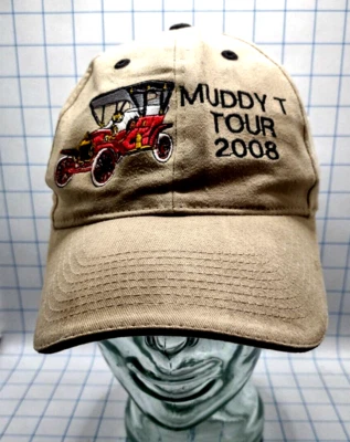 Gorra ajustable de algodón bordado Muddy T Tour 2008 NOS OTTO Foto 1 de 4