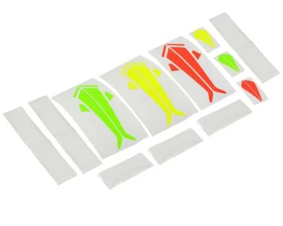 SAB Goblin Tail Fin & Landing Gear Sticker Set (Yellow & Red) [SABH0565-S] - Image 1 of 2