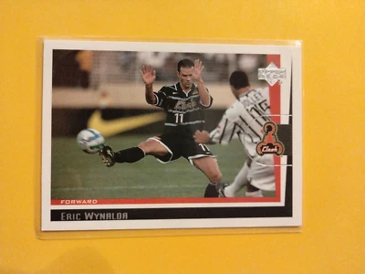 Cartão de futebol vintage ERIC WYNALDA (San Jose) #10⚽ 1999 Upper Deck MLS frete grátis - Imagem 1 de 2