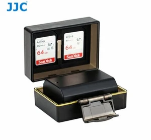 JJC BC-2NPFZ100 Hard Battery protective Case box for 1x Sony NP-FZ100 2x SD Card - Picture 1 of 8