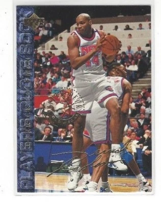 1994 UPPER DECK USA BASKETBALL PARALLEL GOLD MEDAL INSERT SINGLES #'S 1-90 - Image 1 of 2