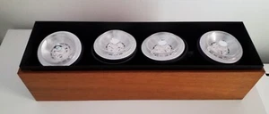 Flos Compass Box Teak 4 strahlig mit Leuchtmitteln, sehr guter gebraucht Zustand - Bild 1 von 4
