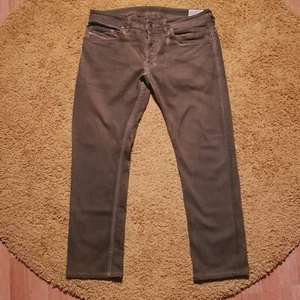 Diesel Industry Men's 32x27 Safado Regular Slim-Straight Green Wash Style - Picture 1 of 17