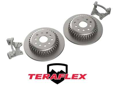 TeraFlex 4304450 - Kit de rotor grande de rendimiento trasero para Jeep Wrangler JK Foto 1 de 2