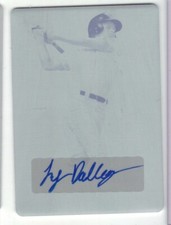Ty Dalley 2021 Leaf Perfect Game Prospect Auto Cyan Printing Plate 1/1
