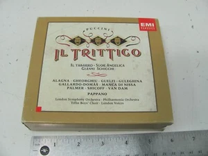 Puccini:Il Trittico/Tabarro/Angelica/Schicchi 3CD W/Booklet-7010 - Imagen 1 de 12