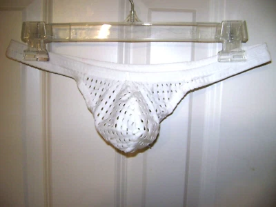 Rare new vintage, "n2n R15 RAIDER XG swim thong" 2011 issue, in white, SIZE Lg - Image 1 of 4
