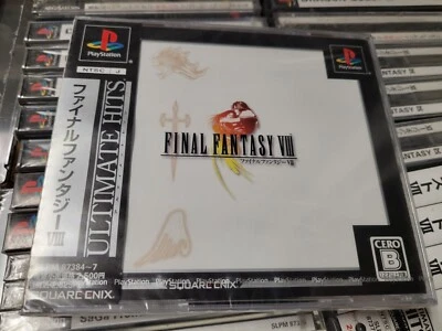 Final Fantasy VIII 8 Ultimate Hits (2006) New Factory Sealed Japan Playstation 1 - Image 1 of 3