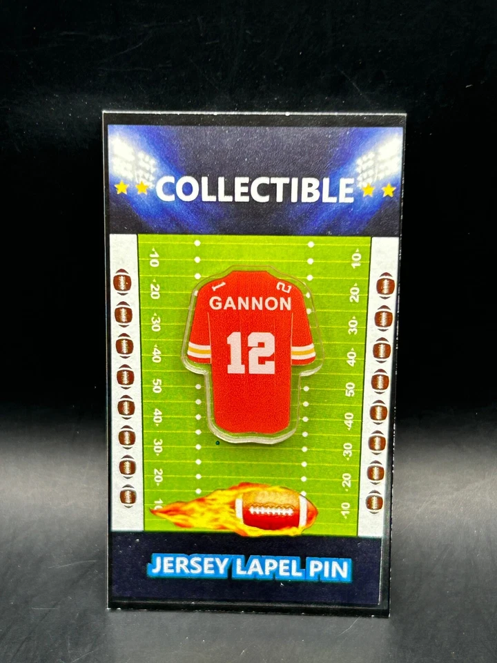Camiseta de los Kansas City Chiefs Rich Gannon solapa pin-KINGDOM NATION coleccionable Foto 1 de 1