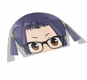 Chiaki Ogaki | Yuru Camp | Peeker - Peek - Anime Vinyl Stickers NEW - Picture 1 of 1