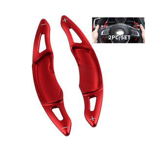 Red For Subaru Impreza WRX BRZ Outback Steering Wheel Paddle Shift Extensions