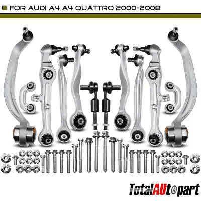 12x Conjunto de brazo de control de suspensión para Audi B6 B7 A4 Quattro 00-08 8E0498998S1 Foto 1 de 4