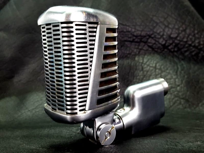 Vintage 1950's ASTATIC 77 Dynamic Microphone Working Well, All Original Retro - Image 1 of 4