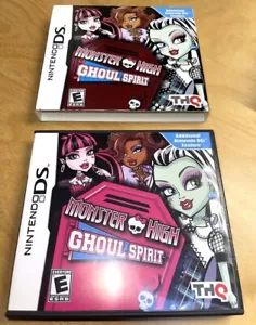 NINTENDO DS GAME : MONSTER HIGH: GHOUL SPIRIT !! Complete w/Manual & Slipcover - Picture 1 of 2