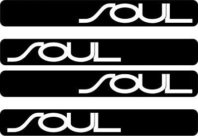 Наклейки на дверные ручки Kia Soul — 4 ШТУКИ - Изображение 1 из 4