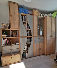 schrankwand kiefer Vollholz, Kinderzimmer Oder Wohnzimmer