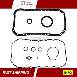 Engine Lower Gasket Set Fits 1996-2000 Honda Civic del Sol 1.6L SOHC D16Y7 D16Y8 - Picture 1 of 1