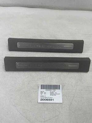 Juego de 2 placas de alféizar delanteras izquierda rh OE Fa1br13200be3dj9 para Lincoln MKX 2016-2018 Foto 1 de 4
