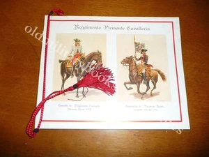 CALENDARIO REGGIMENTO PIEMONTE CAVALLERIA 1963 CON LA FIRMA TUTTI U e SU DEL RGT - Imagen 1 de 4