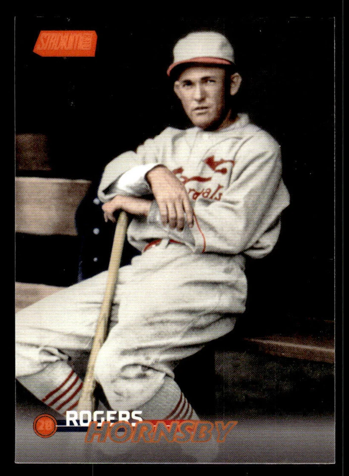Rogers Hornsby 2023 Stadium Club Orange Foil 144/199 #239 - Image 1 of 2