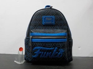 Mini Mochila G507 Funko Loungefly Coronas Bordadas Negro Azul - Imagen 1 de 3