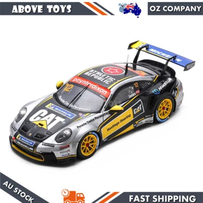 Spark 1:43 Porsche 911 GT3 #12 Carrera Cup Australia Champion 2022 Harri Jones - image 1 of 4