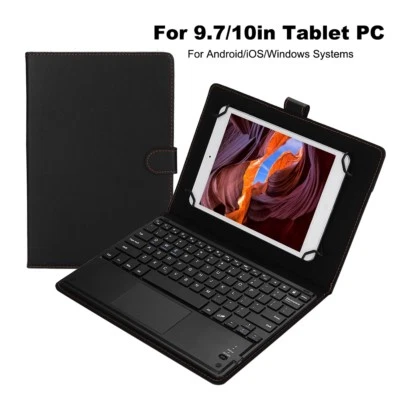 Wireless BT Keyboard Universal Tastatur für 9,7-10 Zoll Tablet PC - Bild 1 von 4