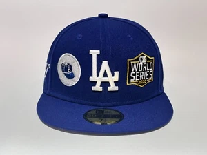 Los Angeles Dodgers Historic World Series Champions New Era 59FIFTY Fitted-Hat - Picture 1 of 5