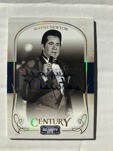 2008 Donruss Celebrity Cuts Wayne Newton Autograph #50 - Picture 1 of 2