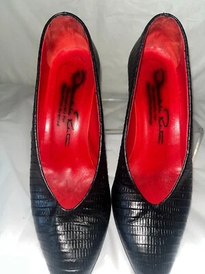 Zapatos de salón vintage Oscar De La Renta para Saks Fifth Avenue para mujer talla 36 EE. UU. 6 Foto 1 de 4