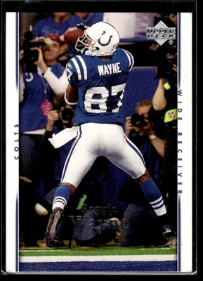 2007 Upper Deck Reggie Wayne Indianapolis Colts #81 - Image 1 of 2