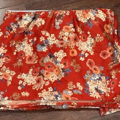 Lauren Ralph Lauren Madeline Floral KING Split Corners Bedskirt Cottage Core - Image 1 of 3