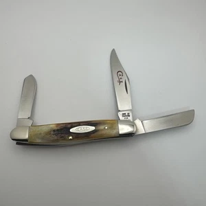 CASE XX (#5347 HP SSP) FAT STAG STOCKMAN Red Etch KNIFE - 2 Dot 1978 - Picture 1 of 22