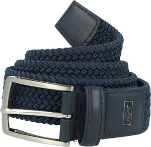 Greg Norman Solid Braided Stretch Navy Belt Men - Picture 1 of 7