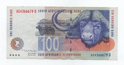 SOUTH AFRICA 100 RAND 2005 PICK 131A LOOK SCANS - Image 1 of 2