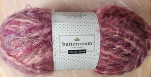 Buttercream Luxe Craft Pink Multi Angel Hair Yarn 3.5 oz. Acrylic Wool Blend 110 - Picture 1 of 7