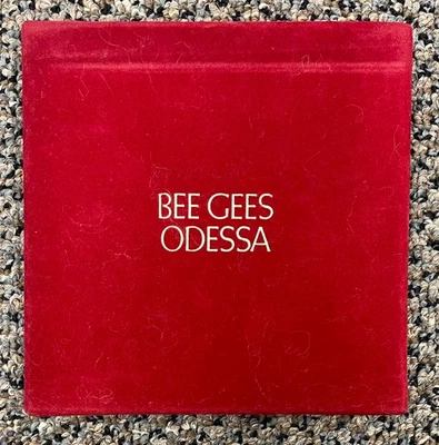 Bee Gees Odessa 2009 3 CD Deluxe Edition Felt Box Set Sticker Rhino R2 516159 - Image 1 of 4