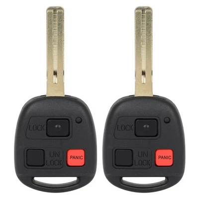 2X para Lexus GX470 LX470 2003-2006 entrada sin llave mando a distancia llavero Foto 1 de 4