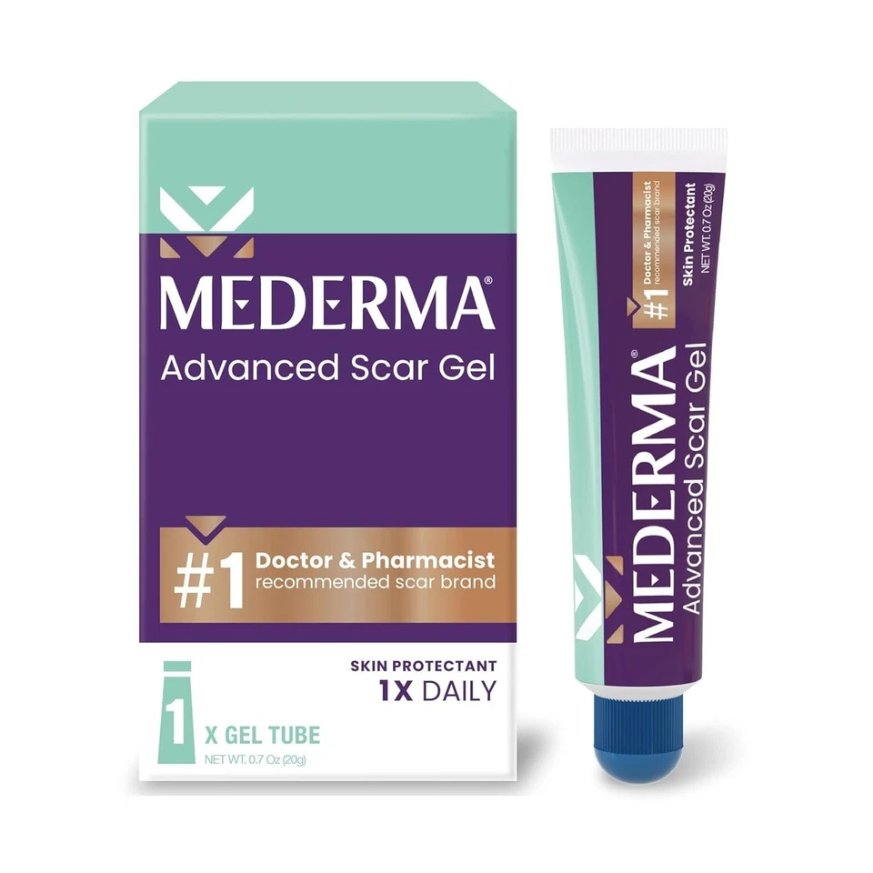 Gel avanzado para cicatrices Mederma 0,7 oz - Tratamiento de cicatrices y cuidado de la piel Foto 1 de 1