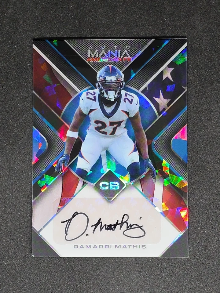 2022 Wild Card Auto Mania Diamond Damarri Mathis #AMA-D24... - Image 1 of 2