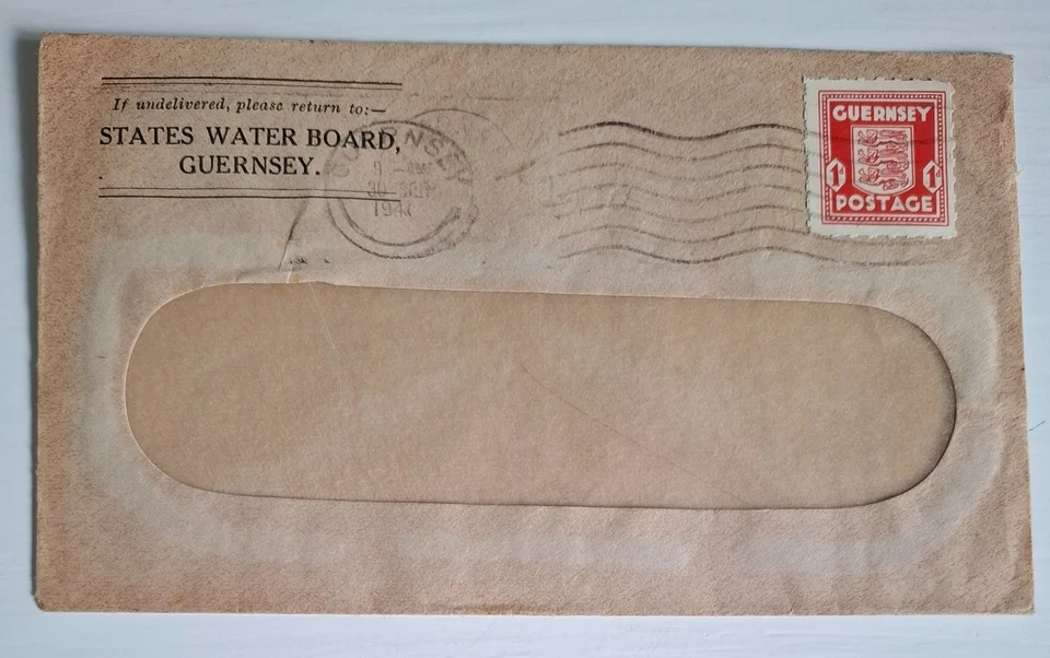 1941 Guernsey occupation stamp on cover see details - Image 1 of 1